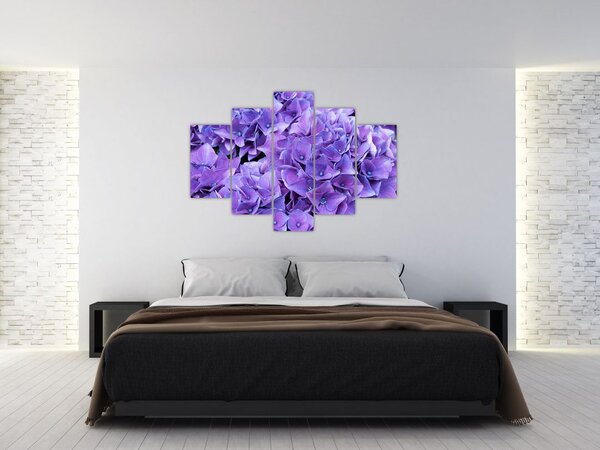 Slika ljubičastog cvijeća (150x105 cm)