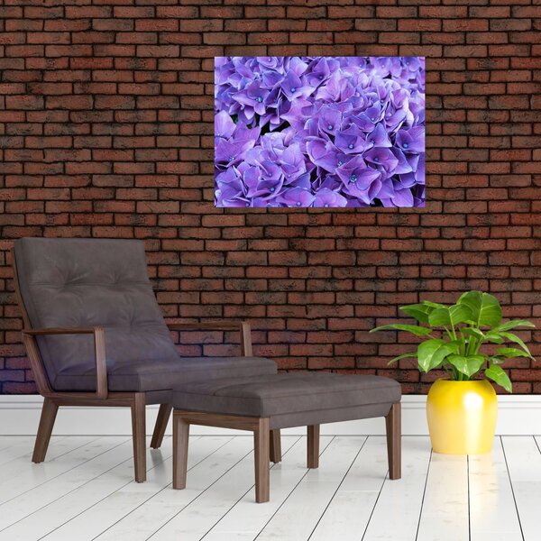 Slika ljubičastog cvijeća (70x50 cm)