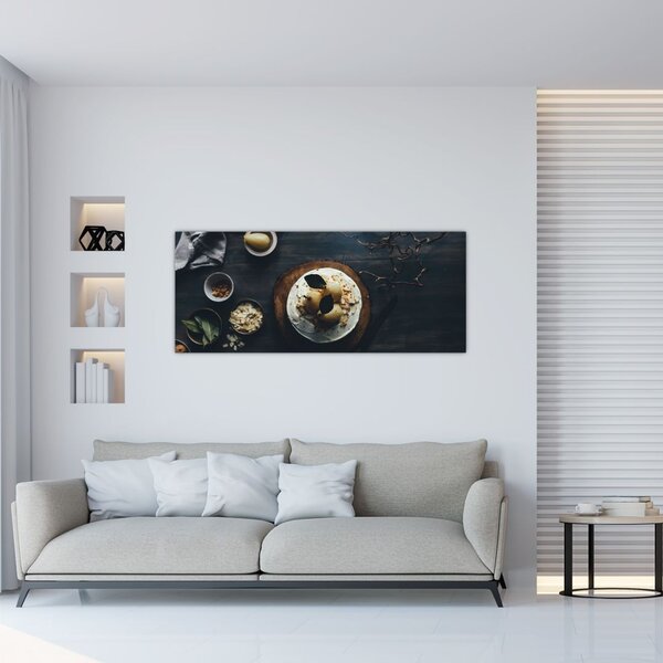 Slika deserta na stolu (120x50 cm)
