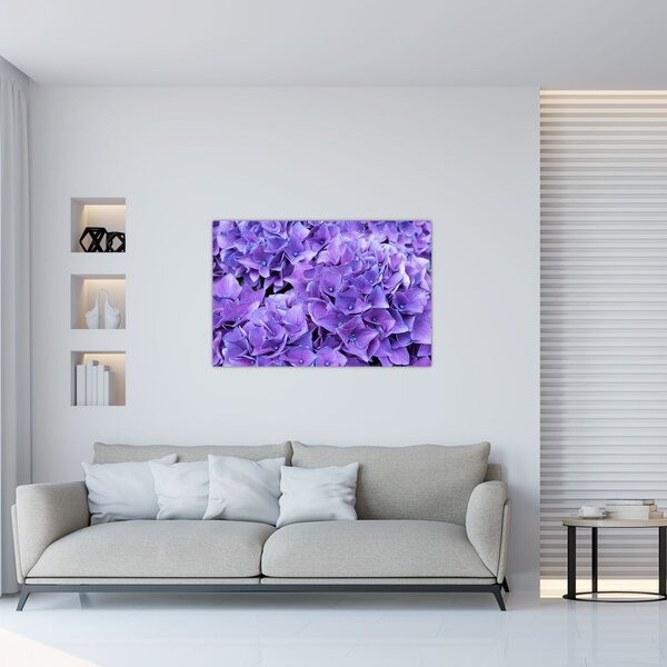 Slika ljubičastog cvijeća (90x60 cm)