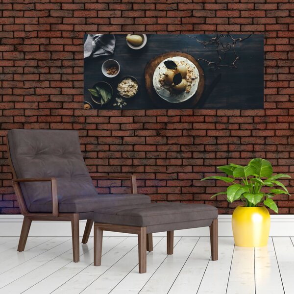 Slika deserta na stolu (120x50 cm)