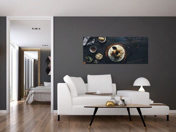 Slika deserta na stolu (120x50 cm)