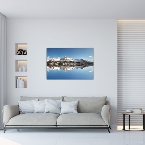 Slika planina i njihov odraz (90x60 cm)