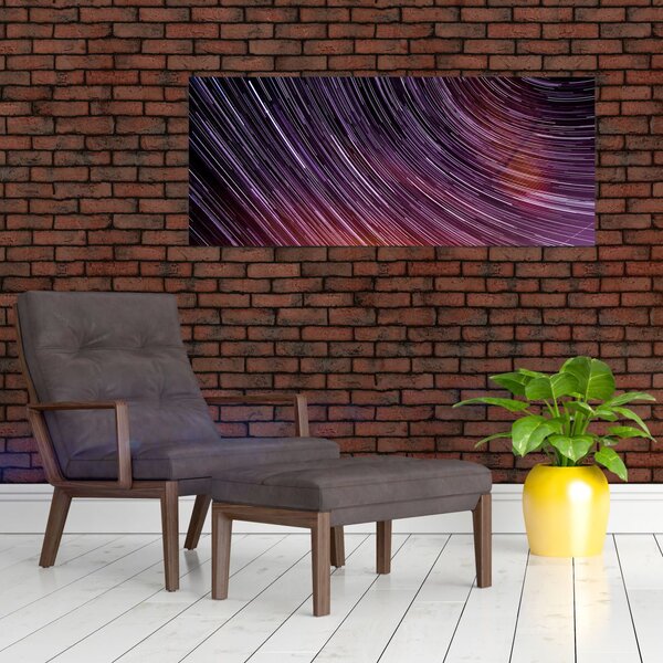 Slika zamagljenih zvijezda na nebu (120x50 cm)