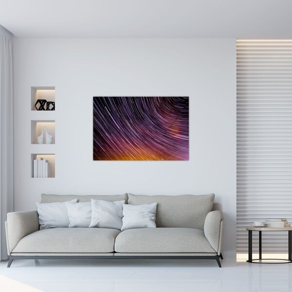 Slika zamagljenih zvijezda na nebu (90x60 cm)