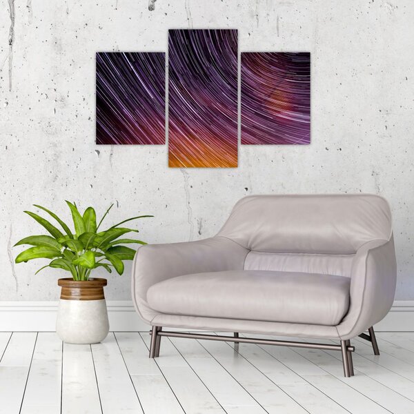 Slika zamagljenih zvijezda na nebu (90x60 cm)