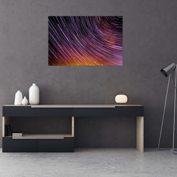 Slika zamagljenih zvijezda na nebu (90x60 cm)