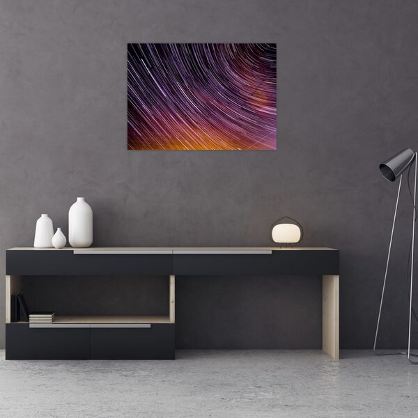 Slika zamagljenih zvijezda na nebu (70x50 cm)