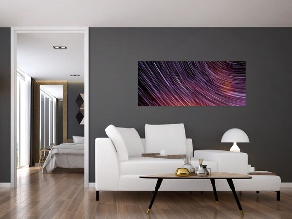 Slika zamagljenih zvijezda na nebu (120x50 cm)