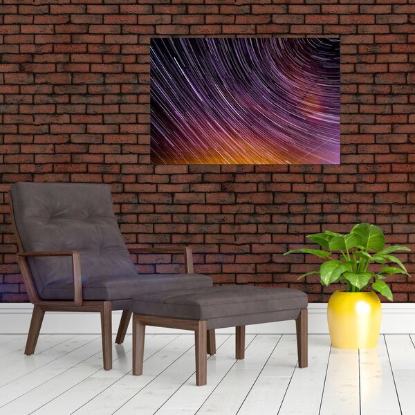 Slika zamagljenih zvijezda na nebu (90x60 cm)