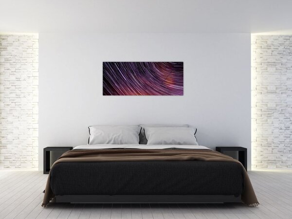 Slika zamagljenih zvijezda na nebu (120x50 cm)