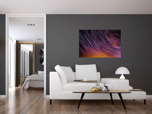 Slika zamagljenih zvijezda na nebu (90x60 cm)