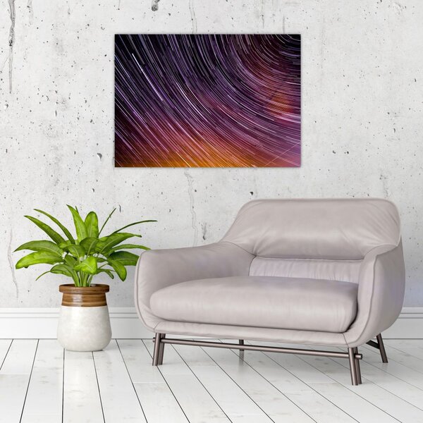 Slika zamagljenih zvijezda na nebu (70x50 cm)