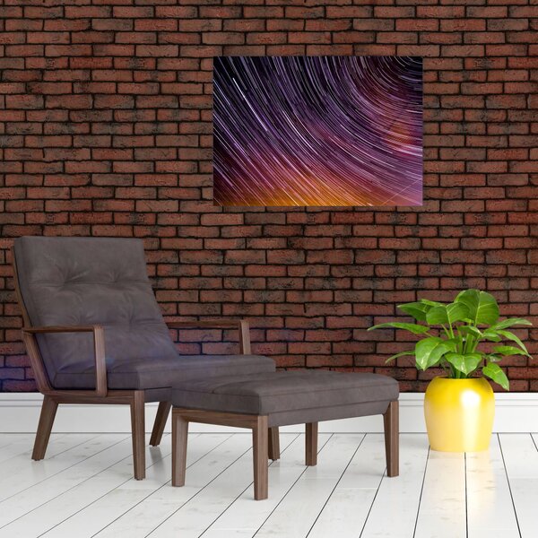 Slika zamagljenih zvijezda na nebu (70x50 cm)