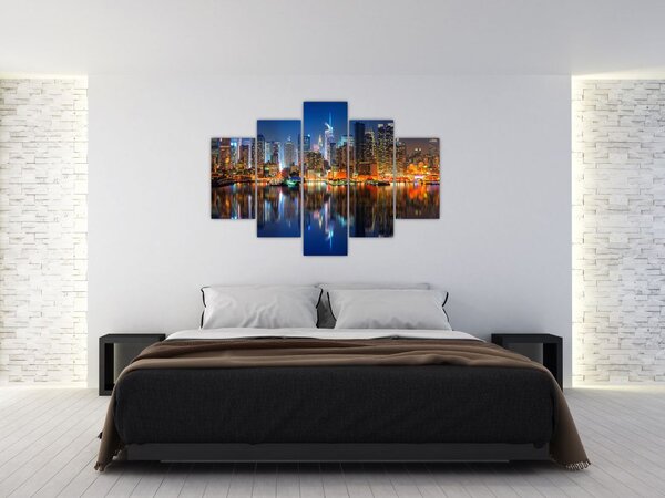 Slika Manhattana noću (150x105 cm)