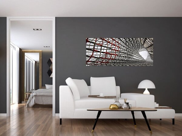 Slika željezne konstrukcije (120x50 cm)