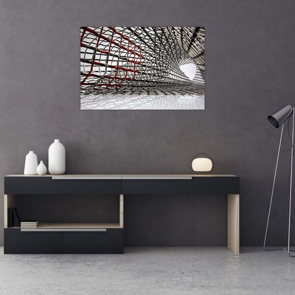 Slika željezne konstrukcije (90x60 cm)