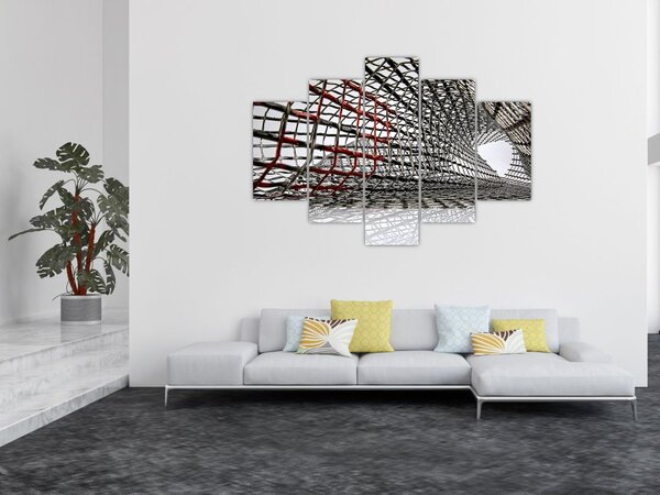 Slika željezne konstrukcije (150x105 cm)