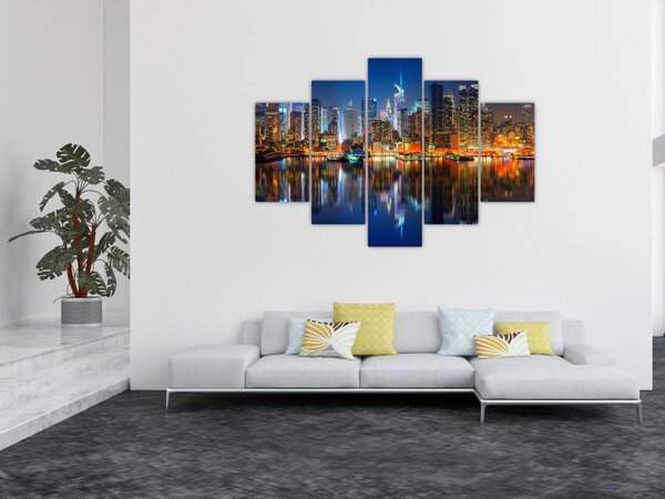 Slika Manhattana noću (150x105 cm)
