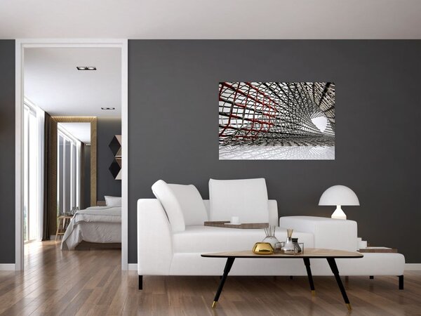 Slika željezne konstrukcije (90x60 cm)