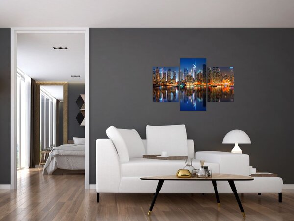 Slika Manhattana noću (90x60 cm)