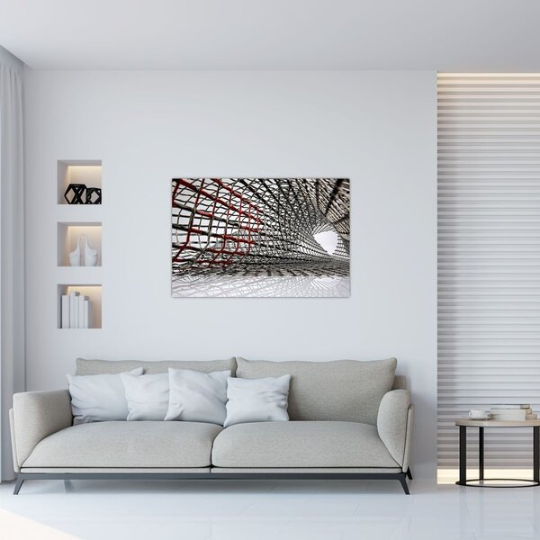 Slika željezne konstrukcije (90x60 cm)