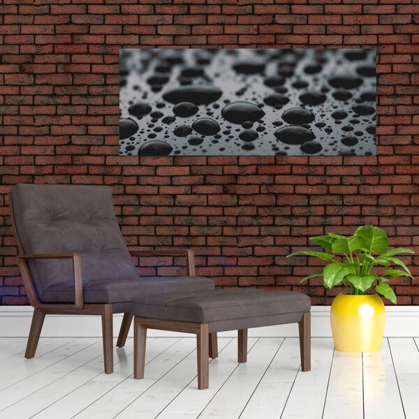 Slika kapljica vode (120x50 cm)