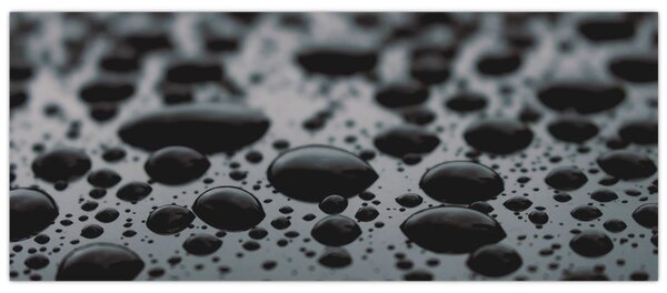 Slika kapljica vode (120x50 cm)