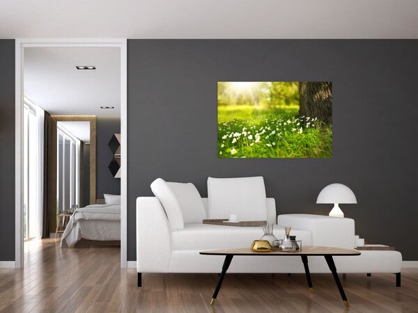 Slika proplanaka i cvijeća (90x60 cm)