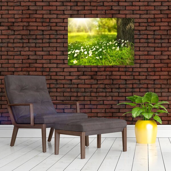 Slika proplanaka i cvijeća (70x50 cm)