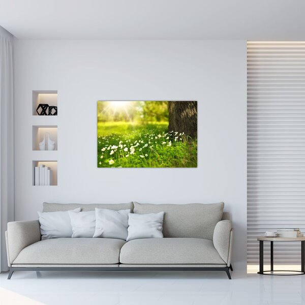 Slika proplanaka i cvijeća (90x60 cm)