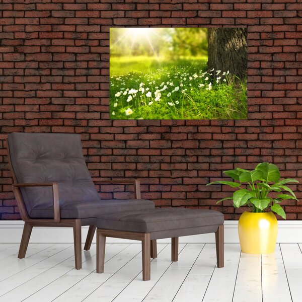 Slika proplanaka i cvijeća (90x60 cm)
