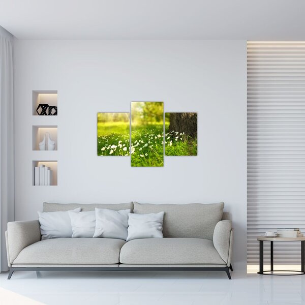 Slika proplanaka i cvijeća (90x60 cm)