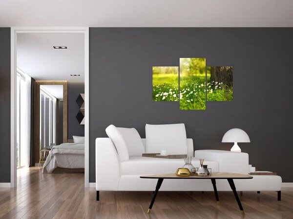 Slika proplanaka i cvijeća (90x60 cm)