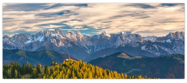 Slika - planinska panorama (120x50 cm)