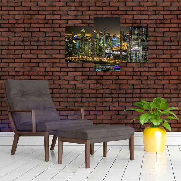 Slika noćnog grada (90x60 cm)