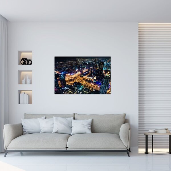 Slika noćnog grada (90x60 cm)