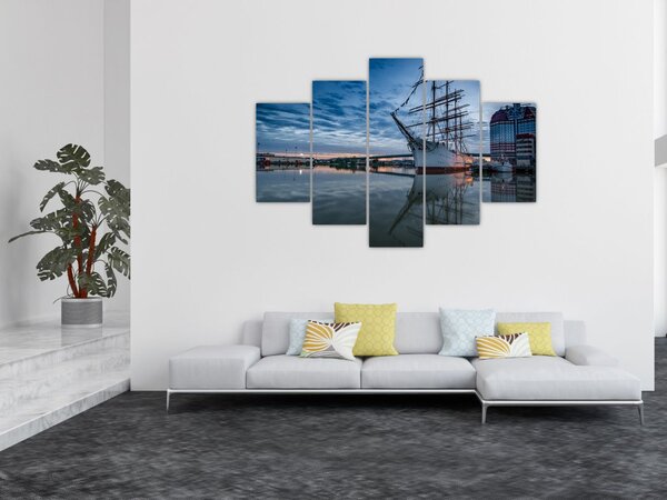 Slika jedrilice (150x105 cm)