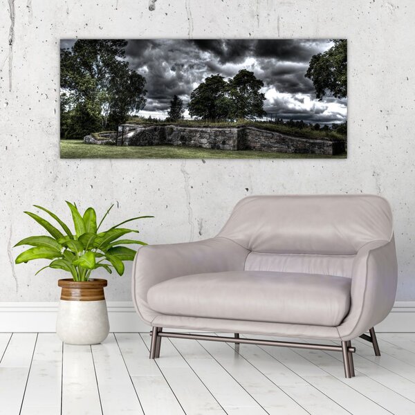 Slika oblačnog neba (120x50 cm)