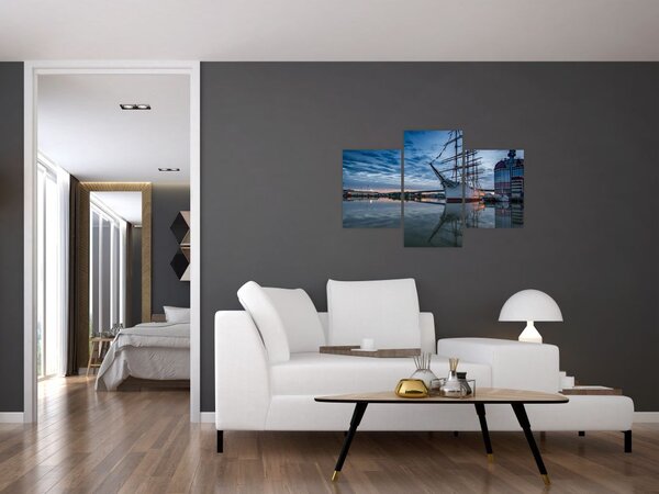 Slika jedrilice (90x60 cm)