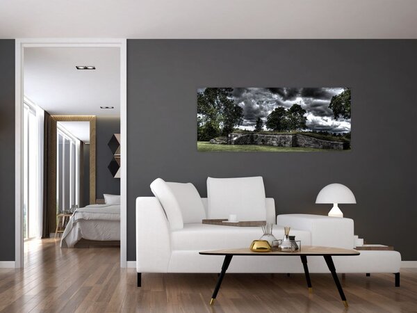 Slika oblačnog neba (120x50 cm)
