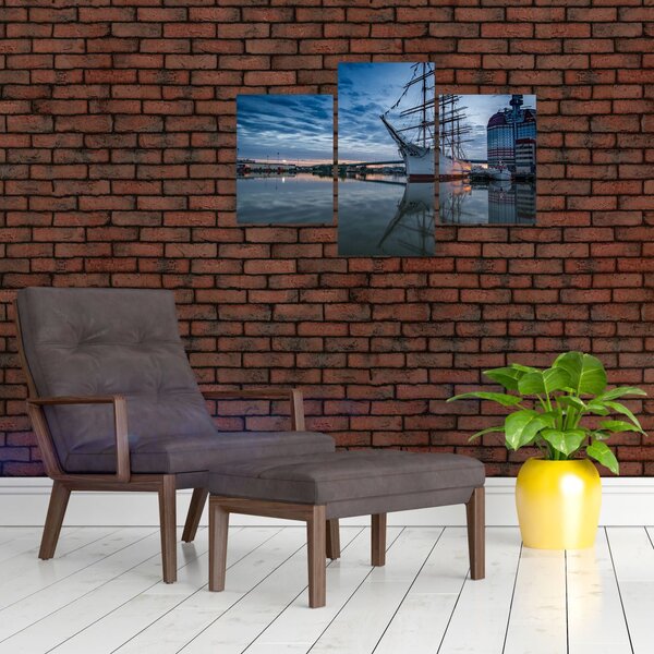 Slika jedrilice (90x60 cm)
