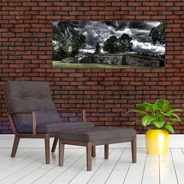 Slika oblačnog neba (120x50 cm)