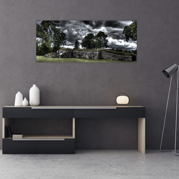 Slika oblačnog neba (120x50 cm)