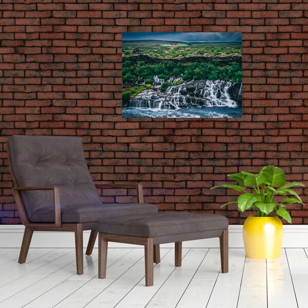 Slika slapova u prirodi (70x50 cm)
