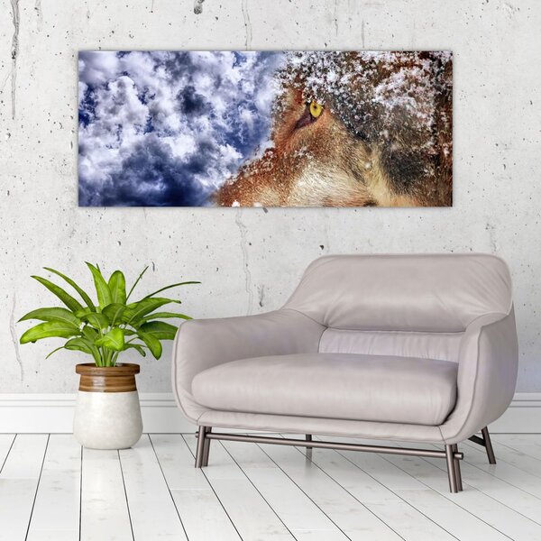 Slika vuka (120x50 cm)