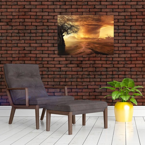 Slika narančastih oblaka (70x50 cm)