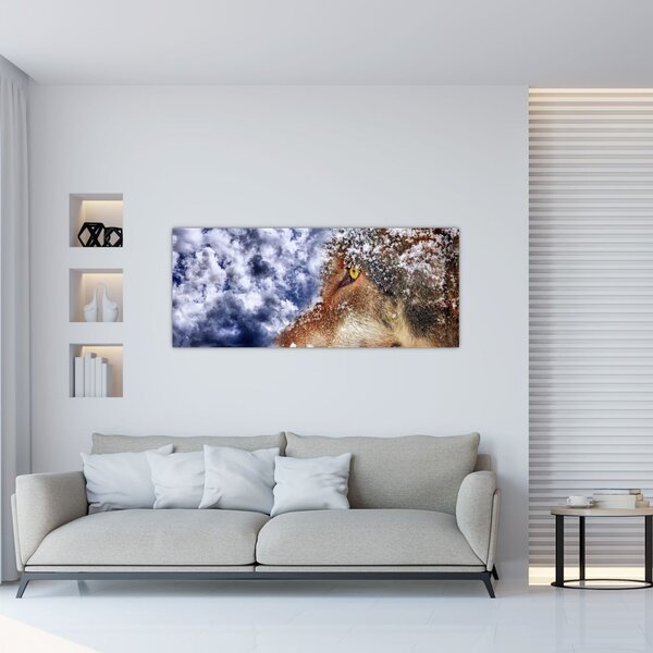 Slika vuka (120x50 cm)