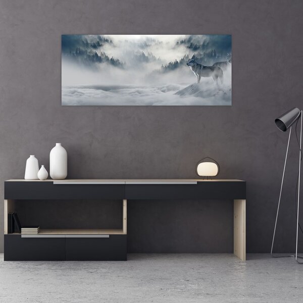 Slika vukova (120x50 cm)