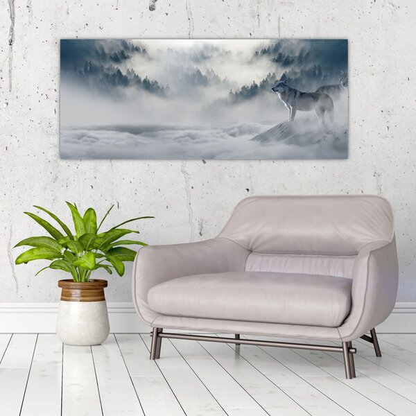 Slika vukova (120x50 cm)